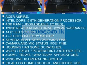 Acer i5 5th Generation Laptop