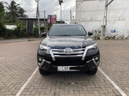 Toyota fortuner 2016