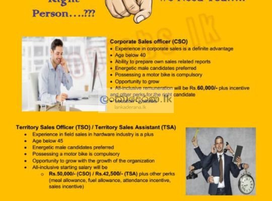 COPERATE SALES OFFICER