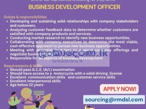 Business development officer