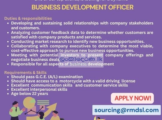 Business development officer