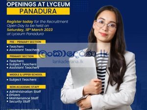 Dream jobs/Lyceum International