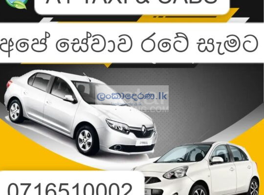 Ratnapura Cab service, Taxi service