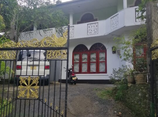 බදුල්ල මහ රෝහල අසල house for sale