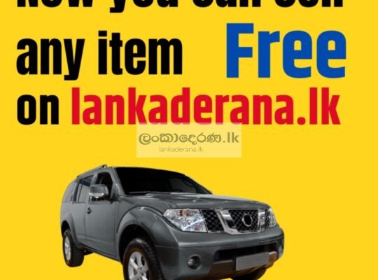 Post Free ads with Lanka Derana