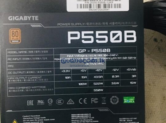 Power supply – P550B