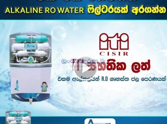 ALKALINE RO ගෘහස්ථ ජල පෙරනය