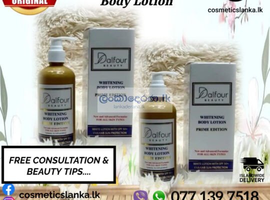 DALFOUR Beauty Whitening Bodylotion Prime Edition