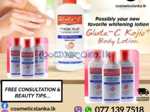 GLUTA C WITH KOJIC ACID & GLUTATHIONE, VITAMIN C SUPER POWERFUL WHITENING SYSTEM