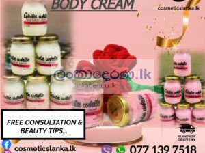 Gluta White Face & Body 3days whitening Cream