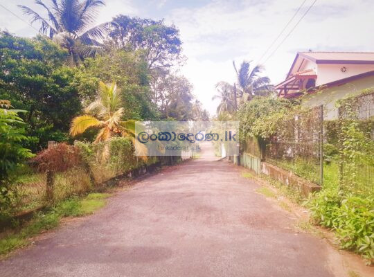 LAND FOR SALE PANNIPITIYA LIYANAGODA RD.