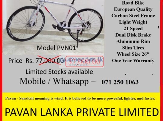 Road Bicycle – Model PVN 01