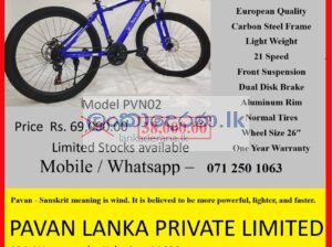 Mountain Bicycle – Model PVN 02