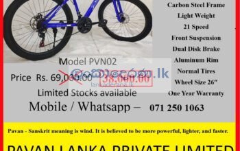 Mountain Bicycle – Model PVN 02