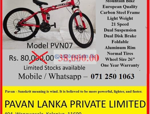 Mountain Bicycle – Model PVN 07