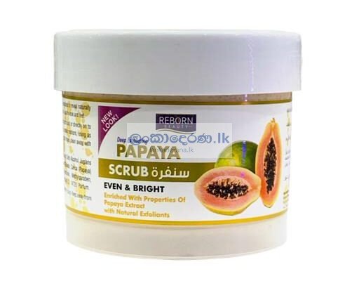 Papaya scrub