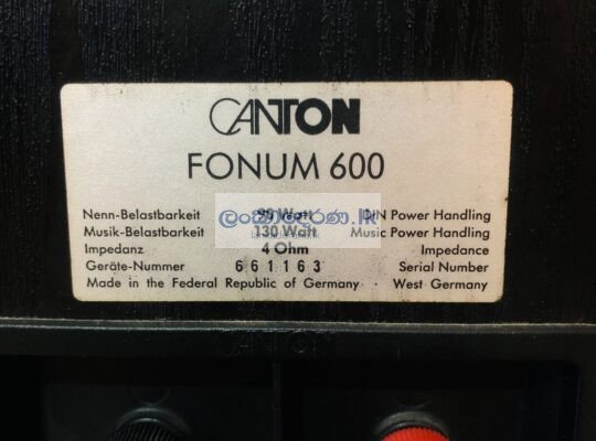 Canton German Stereo Tower Speaker