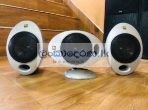 KEF KHT Center Speaker with Surround Speaker Pair