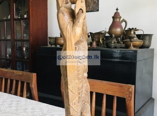 Wooden Krishna Statue (ක්‍රිෂ්ණා පිළිමය)