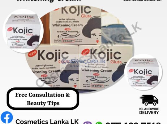 Dr Davey Kojic Gluta Whitening Cream