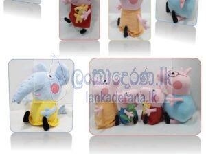 HANDMADE CHARACTER SOFT TOYS PEPPA PIG FAMILY