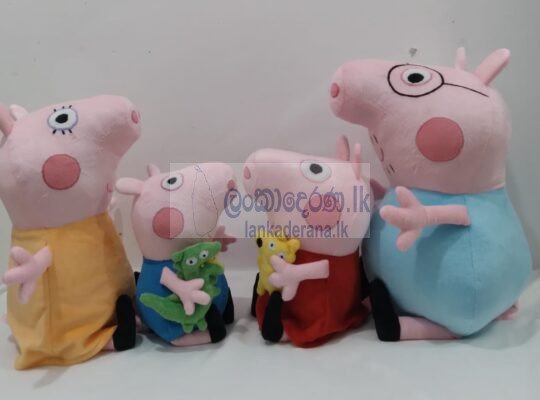 HANDMADE CHARACTER SOFT TOYS PEPPA PIG FAMILY