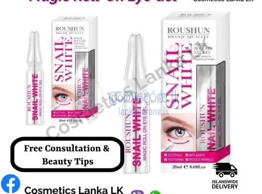 Roushun snail white magic roll on eye gel