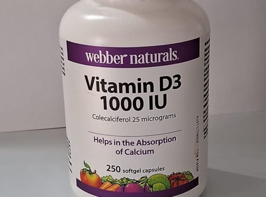 Vitamin D3 1000IU 250 tabs