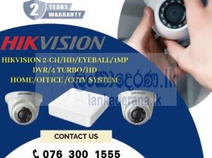 NEMICO | CCTV 2 CH -HD/ 1MP Eyeball / DVR 4 Turbo