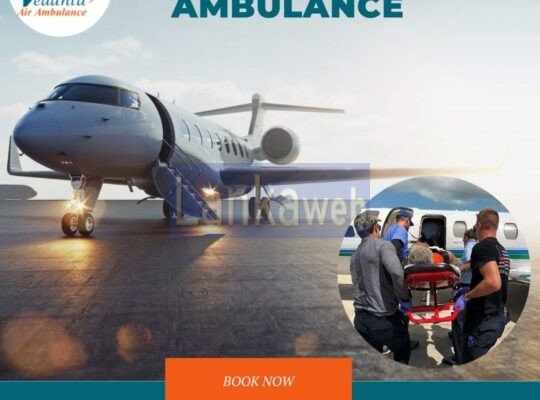 Vedanta Air Ambulance Services From Pune