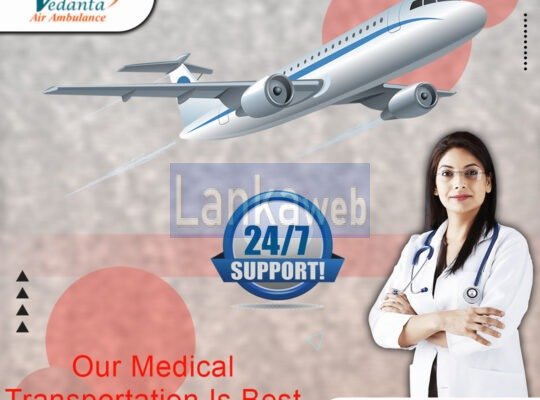 Hire Vedanta Air Ambulance Service in Siliguri