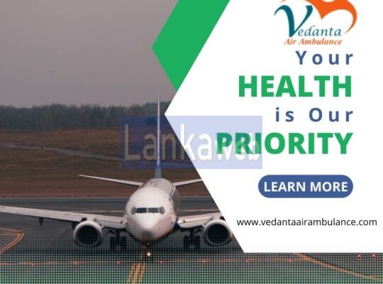 Choose Vedanta Air Ambulance Service in Mumbai