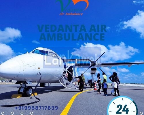 Gain Vedanta Air Ambulance Service in Bhubaneswar