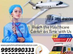 Take Panchmukhi Air Ambulance Services in Mumbai