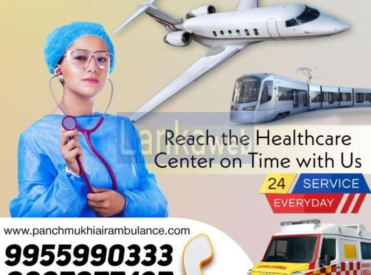 Take Panchmukhi Air Ambulance Services in Mumbai