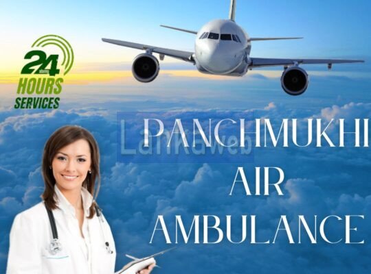 Hire Panchmukhi Air Ambulance Services in Guwahati