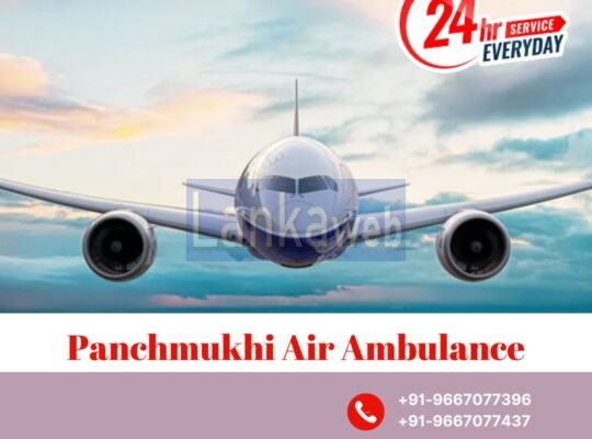 Use Panchmukhi Air Ambulance Services in Raipur