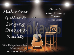 Guitar and Voice Training Classes (Home Visits)