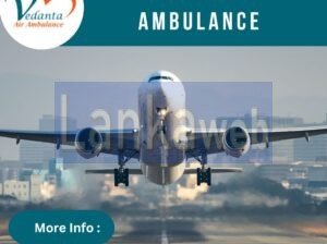 Use Vedanta Air Ambulance in Kolkata