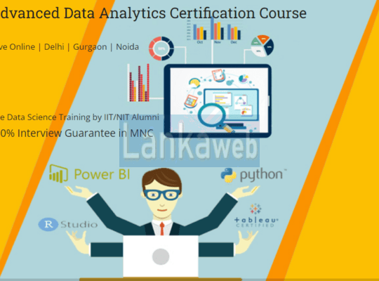 Data Analytics Training Course in Delhi, 110090.