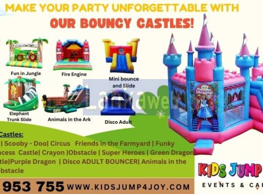 Make Your Party Unforgettable with Our Bouncy Cast