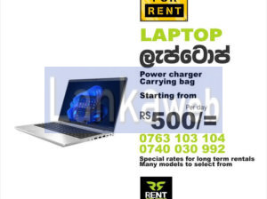 Laptops for rent