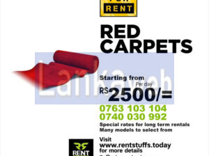 Red Carpets for rent