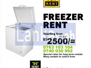 Freezer Rent