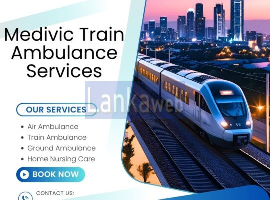 Medivic Train Ambulance Services in Guwahati