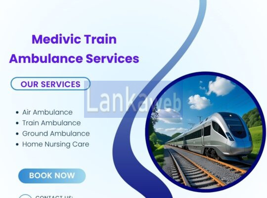 Select Medivic Train Ambulance Services in Kolkata