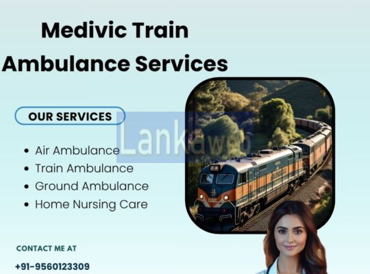 Medivic Train Ambulance Provides Medical Escort