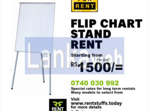 Flip chart with Stand for rental