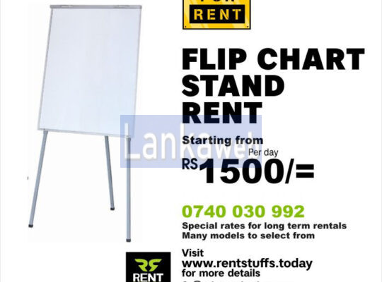 Flip chart with Stand for rental