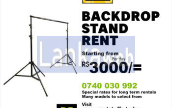 Backdrop stand rent
